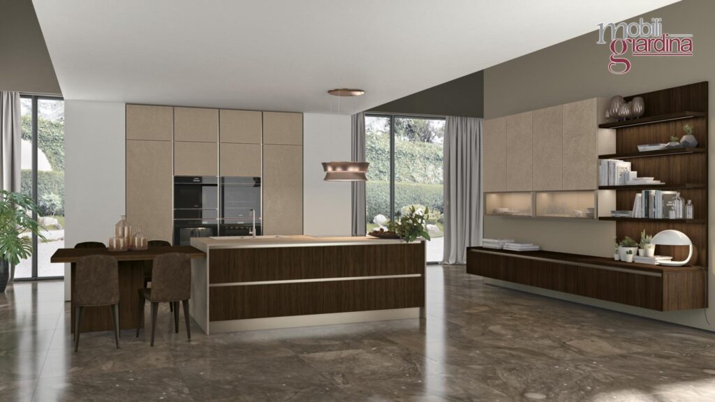 cucina clover in legno