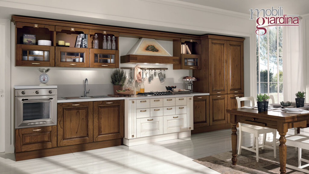 cucina laura legno bicolore