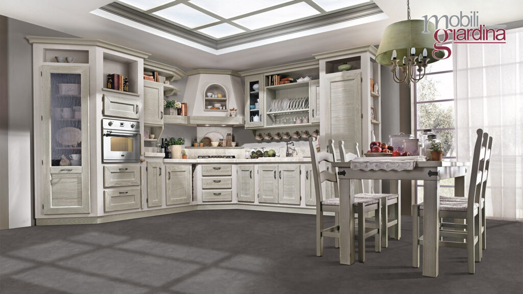 cucina luisa in legno grigio